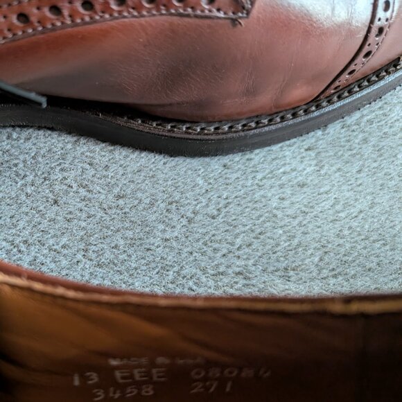 Allen Edmonds Men\'s Shoes - Benton - Chili / Brown - Size 13 3E main image 9